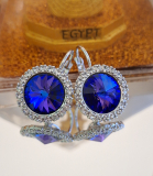 Zdobenè náušnice štras - Egypt 25