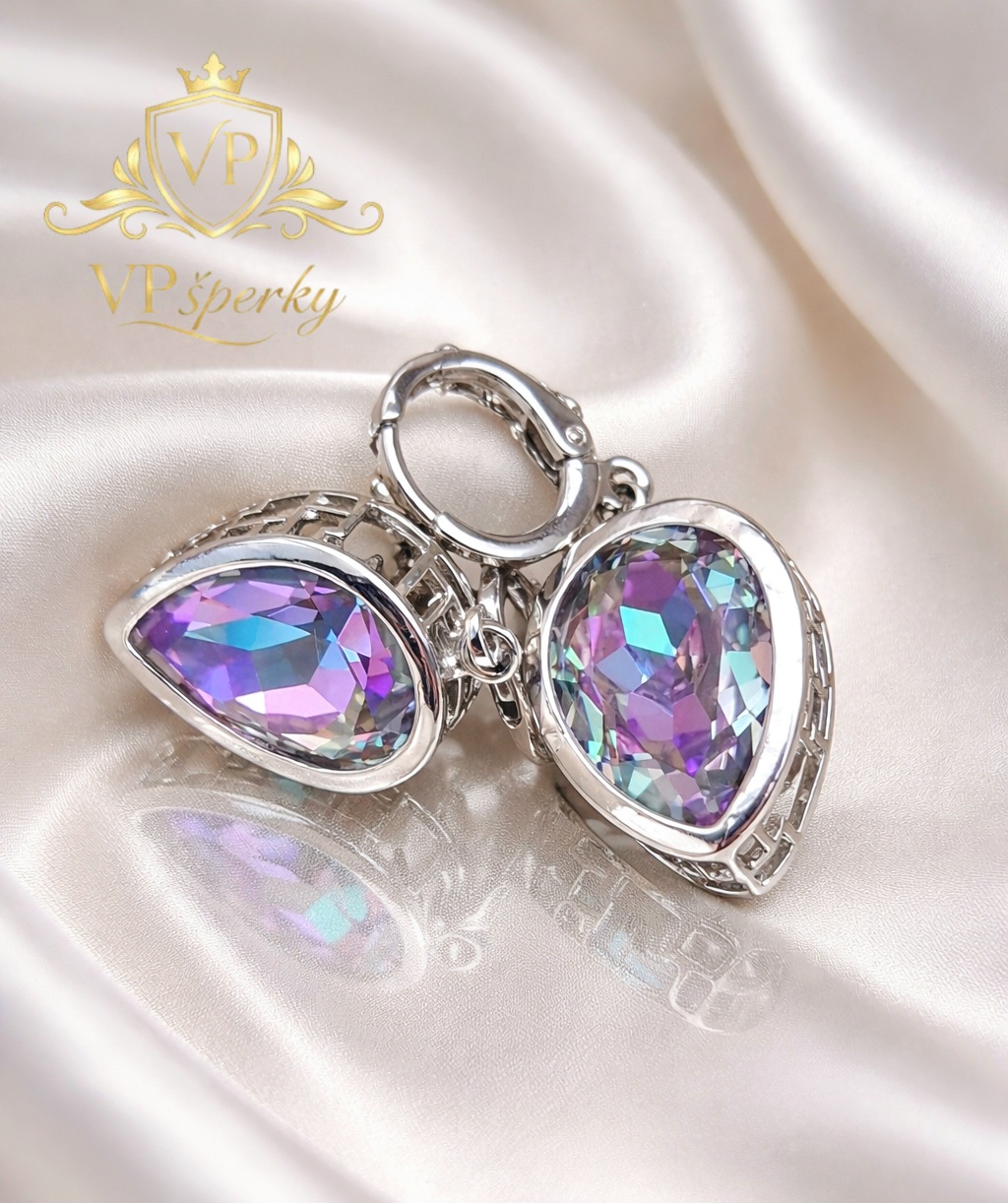 Luxusné visiace náušnice - JAR 2026 - slzy