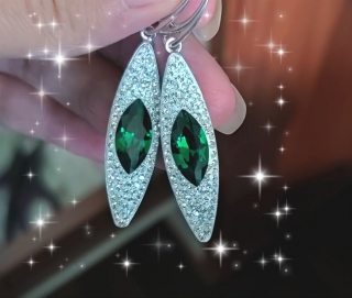 Originálne handmade náušnice - Horovo oko
